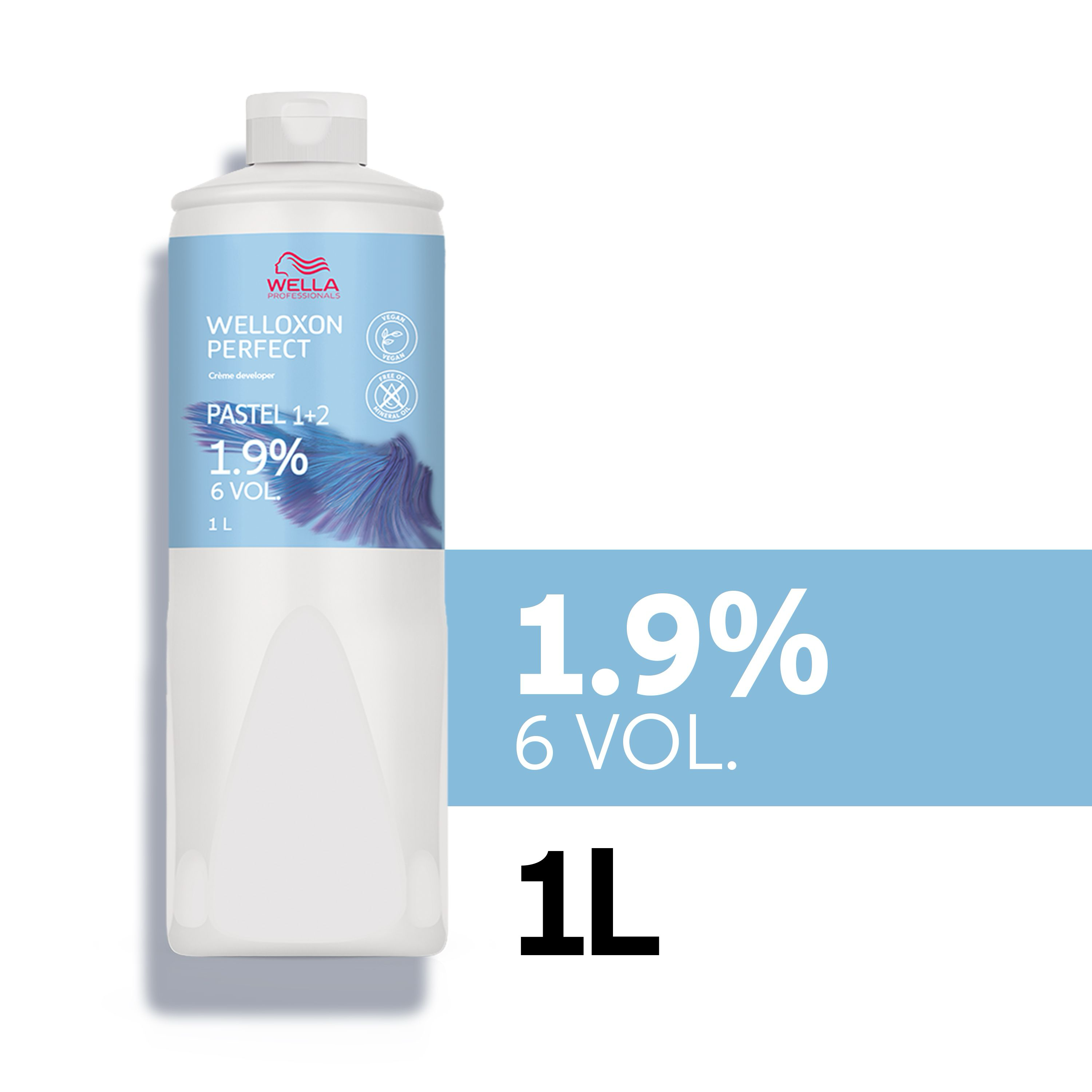 Wella Welloxon Perfect 1,9% – Oxidationscreme für professionelle Colorationen